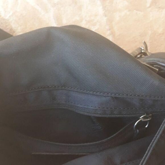 Coach Vintage 90's Mercer Microfiber Purse Crossbody Packable Black - Picture 11 of 11